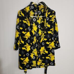 Pokémon Pikachu  Youth Bath Robe‎ . Size Small
